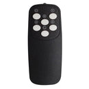 Camino Elettrico da Incasso Effetto Fiamma 101,6x14x54,6 cm 750W/1500W Nero 