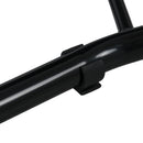 Cavalletto Anteriore per Moto 70x47x34,5 cm con Tappetino Antiscivolo e Adattatori Regolabili Capacità 200 kg in Acciaio e PP      