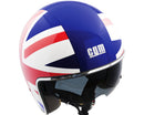 Casco Jet per Scooter Occhiale Interno CGM Trafalgar 133K Blu
