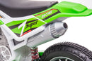 Moto Elettrica per Bambini 12V Motocross Verde