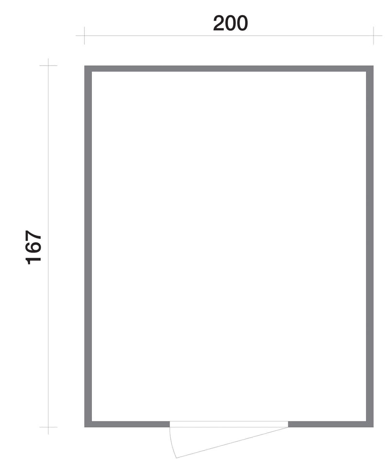 Casette Box da Giardino in Legno Porta Utensili 200x167x214 cm con Porta e Finestra Ecla Lilla