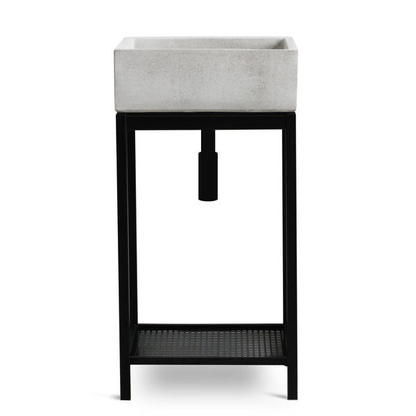 sconto Lavello da Giardino Senza Rubinetto in Cemento Granulato di Marmo Madrid Grigio