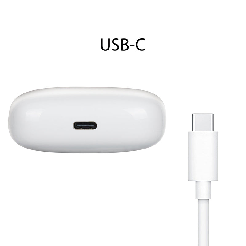 Cuffie Auricolari Wireless con Custodia per Ricarica Kooper  Bianco