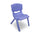 Sedia da Giardino per Bambini 26x30x50 cm in Plastica  Blu