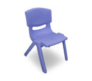 Sedia da Giardino per Bambini 26x30x50 cm in Plastica  Blu