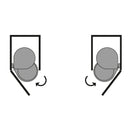 Pattumiera Differenziata per Anta 13 Litri in Plastica Emuca Acciaio Inox