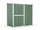Casetta Box da Giardino in Lamiera di Acciaio Porta Utensili 174x100x174 cm Enaudi Verde