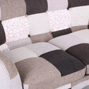 Divano 2 Posti 130x80x68 cm in Tessuto Elegant