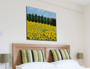 Pannello Radiante Elettrico Quadro Termico 60x60cm 450W Vannini Girasoli