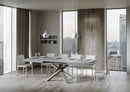 Tavolo Allungabile 200-304x90x77 cm Volantis Cemento Telaio 4C 