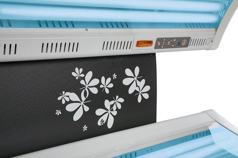 Lettino Solare Abbronzante con Lampada Visto Ad Alta Pressione Hapro Topaz 24/1 Combi