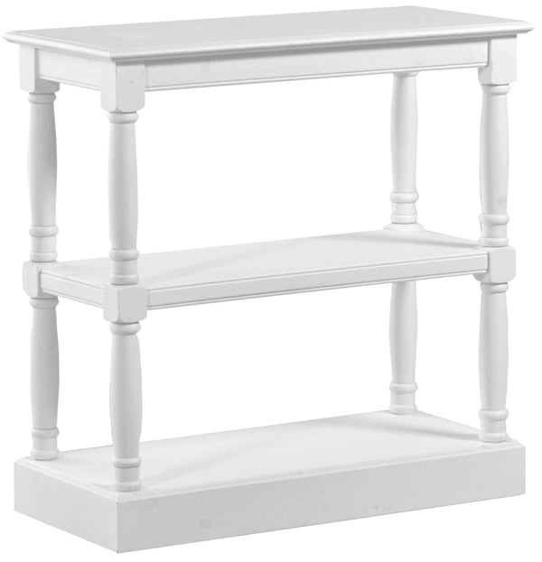 sconto Consolle Rettangolare 2 Ripiani in Legno Nantes