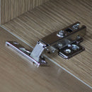 Mobile Credenza 3 Ante 2 Cassetti 120x82,50x40 cm in Legno Rovere