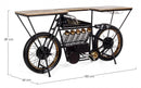 Consolle Bar 183x43x89h cm Moto Replica 