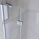 Porta Parete Doccia 1 Anta Battente in Cristallo Trasparente 8mm H195 Bonussi Isabel Varie Misure
