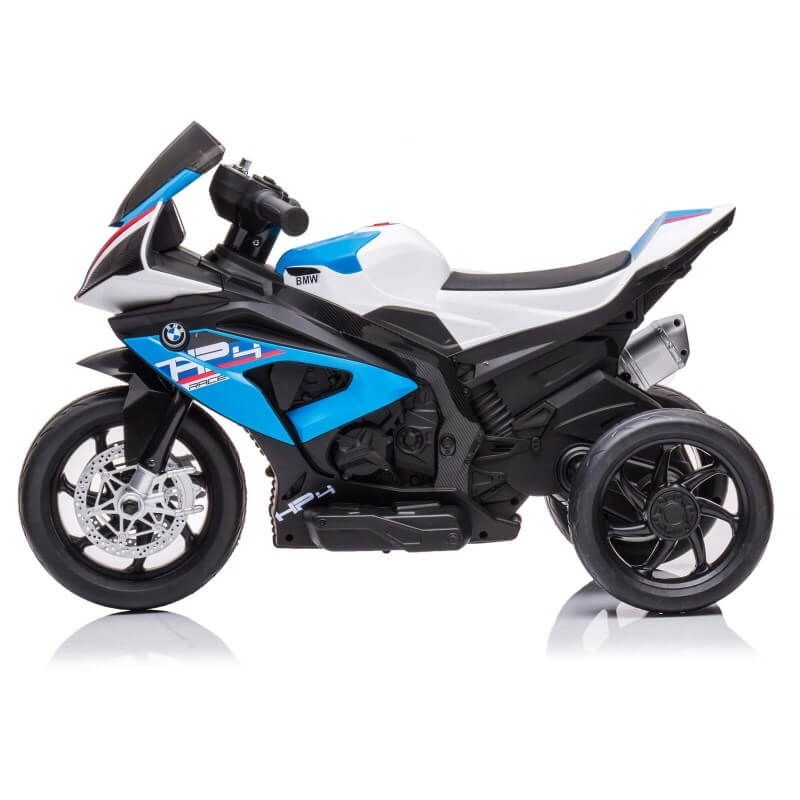 Moto Elettrica per Bambini 12V con Licenza BMW HP4 Sport 3R Blu
