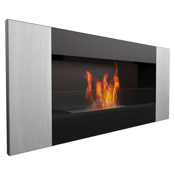 prezzo Camino a Bioetanolo da Parete 90x40 cm Flig Huston 2 Verty