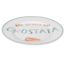 Set 4 Piattini Dolce Ø19x1,5 cm in New Bone China VdE Tivoli 1996 Le Travisate Bianco