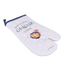 Guanto Cucina Griglia Griglia in Cotone VdE Tivoli 1996 Le Travisate Bianco