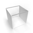 Kit Traversi per Mobili Cucina in Alluminio e Plastica Emuca Albeam Anodizzato Opaco