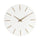 Orologio da Parete  Ø40x5 cm in Legno TimeLine Bianco