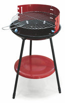 Barbecue a Carbone Carbonella Rotondo Ø42 cm Soriani Sun-day Rosso