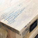 Mobile xerxes 150x45x90 h cm in Legno Marrone