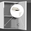 Chiusura a Cricchetto per Mobile Acciaio Bianco 10 Pezzi Emuca