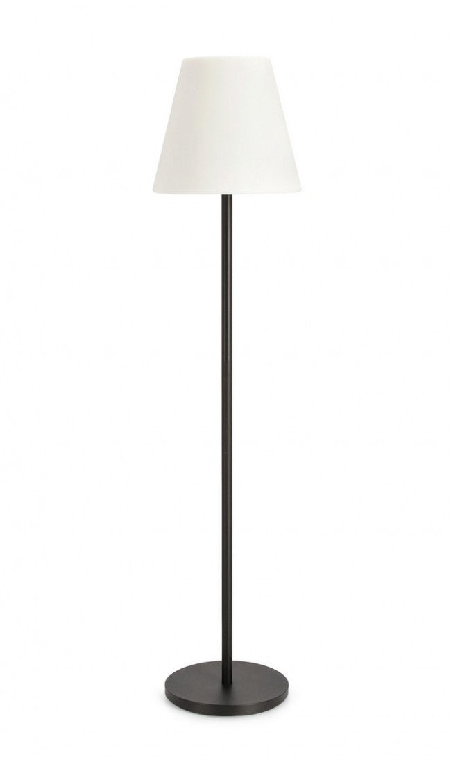 Piantana Lampada da Terra Ø34x150h cm a Led Nera