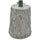 Base Supporto per Albero di Natale a Tronco 33x27x41 cm Universale con 3 Ganci in Resina Bianco
