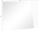 Specchio a Parete 80x2x60 cm Vega Bianco Lucido   
