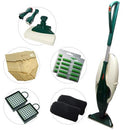 Kit Risparmio Folletto VK 130 con Ricambi Compatibili e Battitappeto Ricondizionato Garantito 3 Anni Come Nuovo