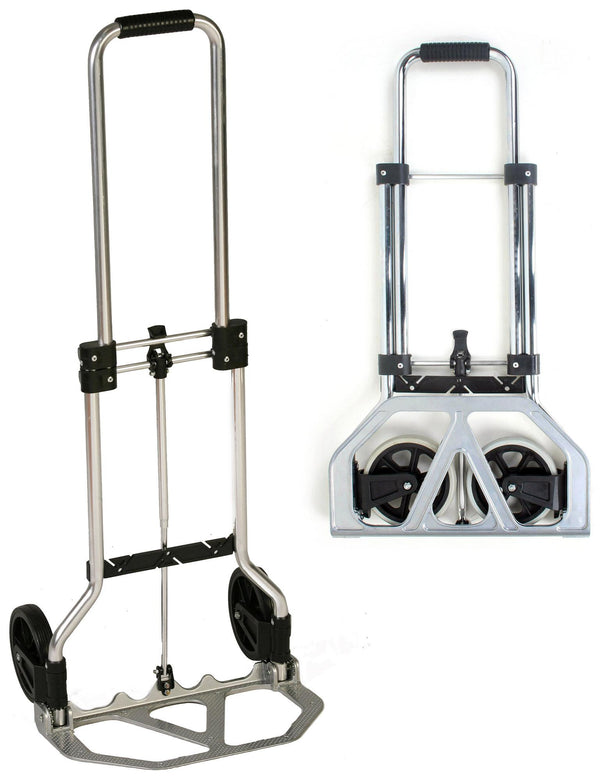 prezzo Carrello Pieghevole Portapacchi 45 Kg in Alluminio Tosini Carrellino Silver