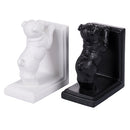 Set 2 Fermalibri 15,5x10x20 cm  in Poliresina VdE Tivoli 1996 Dogs