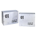 Set 2 Portariviste in metallo bristol bianco 1-2