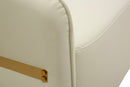 Divanetto Minsk 160x84x77 cm in Pino e MDF e Spugna e PU      