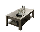 Tavolino Rettangolare da Salotto 46x140x68cm TFT  Elba Quercia