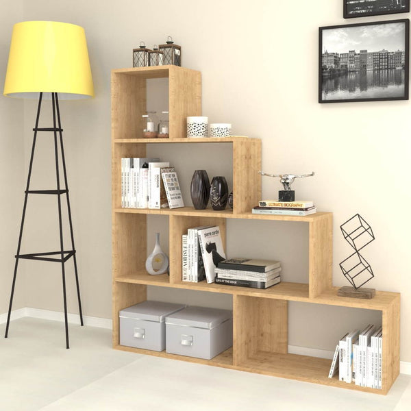 Libreria a scala Alis 145x145 cm rovere sconto