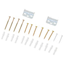 Mobile Bagno Sospeso 60 cm a 2 Cassetti 1 Specchio 1 Colonna  Montana Rovere