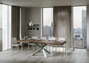 Tavolo Allungabile 160-264x90x77 cm Volantis Noce