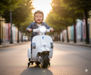 Piaggio Mini Vespa PX150 Elettrica 6V per Bambini Bianca