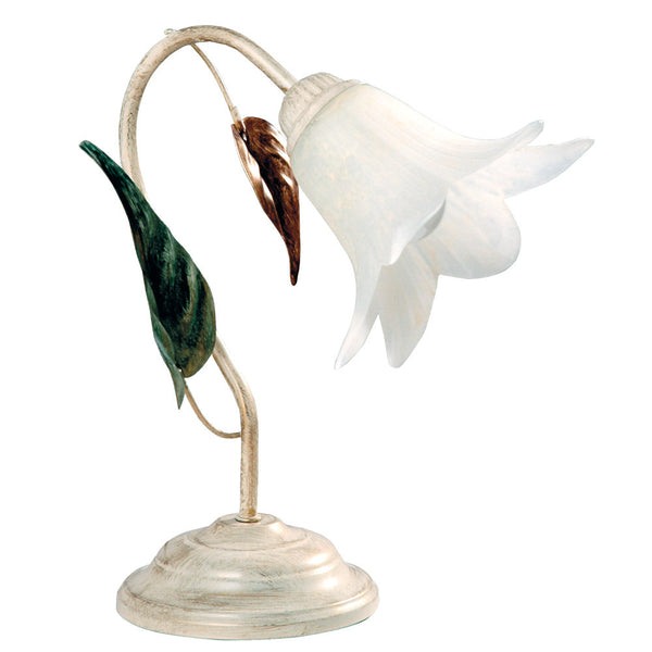 Lume 1xE14 Montatura Anticata Vetro Paglierino E-Energy Giorgia acquista