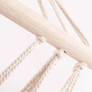 Amaca Poltrona Sospesa 95x50 cm in Cotone Beige