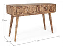 Consolle Fissa 113x40x77h cm 2 Cassetti Kant