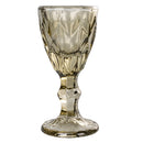 Set 6 Tazzine per Liquori Liquorini Prisma Stones in Vetro VdE Tivoli 1996 Grigio