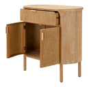 Mobiletto Goteborg 81x46x82 cm in Abete e MDF e Ferro      