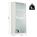 Armadietto Medicinali in Acciaio 3 Ripiani e 2 Chiavi 27x57x12 cm  Health