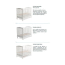Lettino Culla in Legno Italbaby Flash Bianco