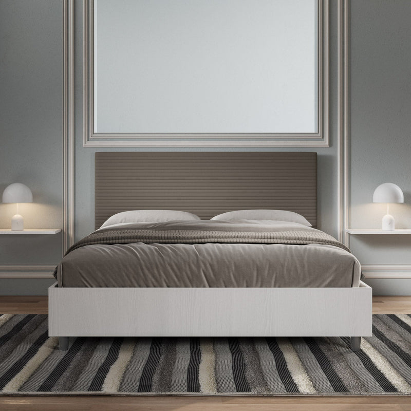 Letto Matrimoniale Level Cappuccino Varie Misure