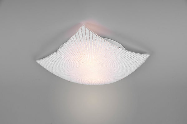 acquista Plafoniera da Interno Attacco E27 in Metallo Cromo